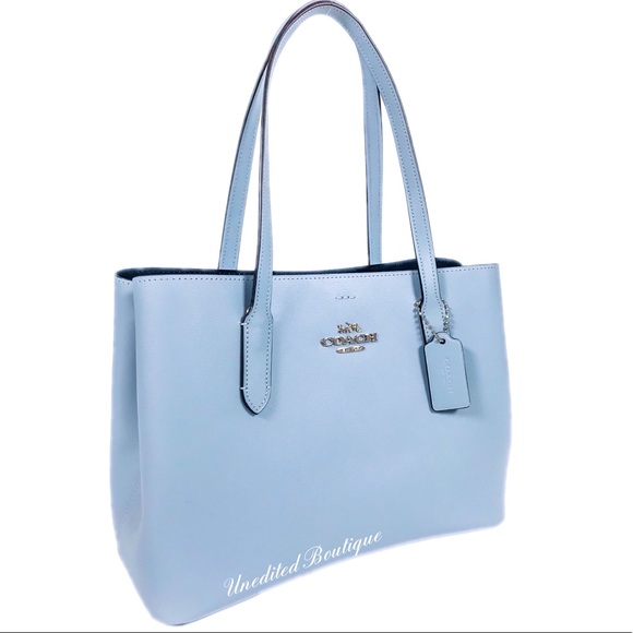COACH Avenue Carryall Tote Handbag, Periwinkle - Picture 3 of 7